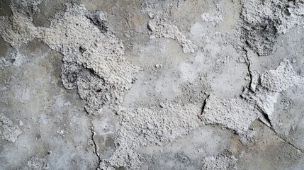 A textured concrete surface with cracks and imperfections in detail