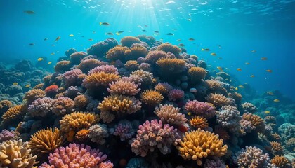 Obraz premium Vibrant Coral Reef Ecosystem 8882