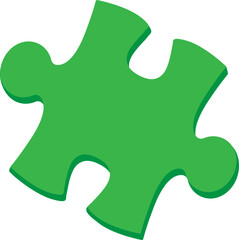 Fototapeta premium 퍼즐 조각