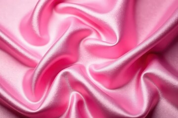 Obraz premium Pink satin texture, luxurious sheen, smooth surface, design, detail