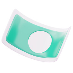 Floating banknotes paper currency representing currency exchange 3d render illustration image