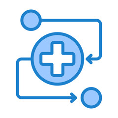 Obraz premium Procedure Icon