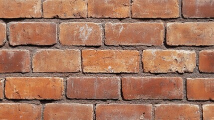 Obraz premium A close up image showing a weathered brick wall construction