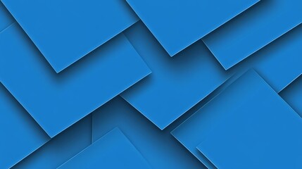 Obraz premium Abstract Blue Geometric Pattern Design
