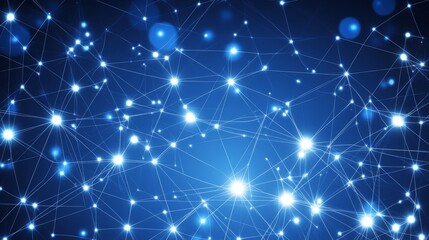 Abstract Network Design - Futuristic Technology