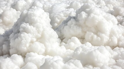 Coastal Sea Foam Texture Close-Up