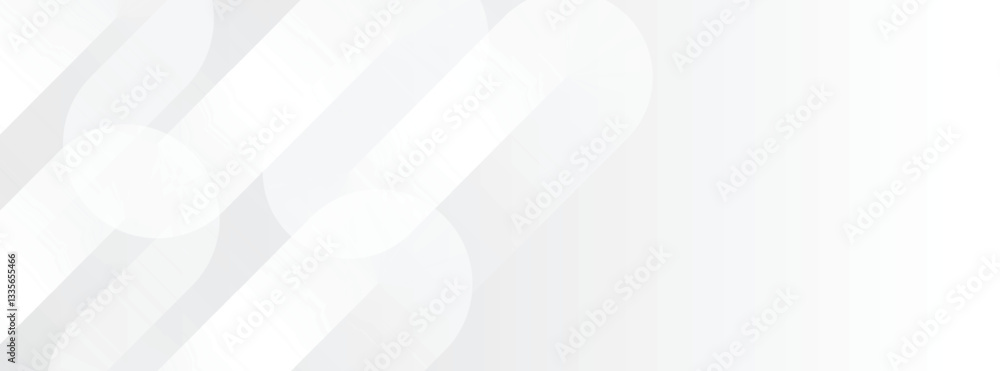 Poster white and grey minimalist abstract gradient background design with copyspace