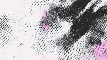 Animated Halftone Texture with Video Effects for Creative Projects
