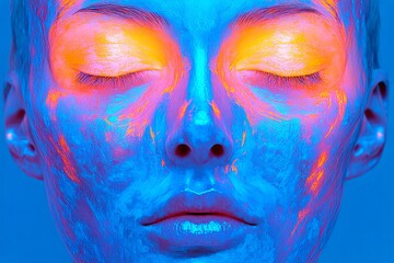 Mental illness. Cognitive therapy. Psychiatric hospital. Metaphorical chronic fatigue feelings of a mental. Mental disorder - chronic fatigue: abstract image of physical state. Mental diso.