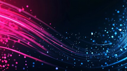 Obraz premium Abstract colorful light background with stars