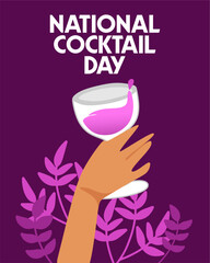 national cocktail day with delicious cocktails