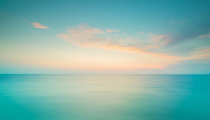 Obraz premium sunset over the sea background wallpaper