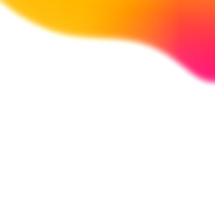 Yellow and red blurred shapes, gradient abstract shapes