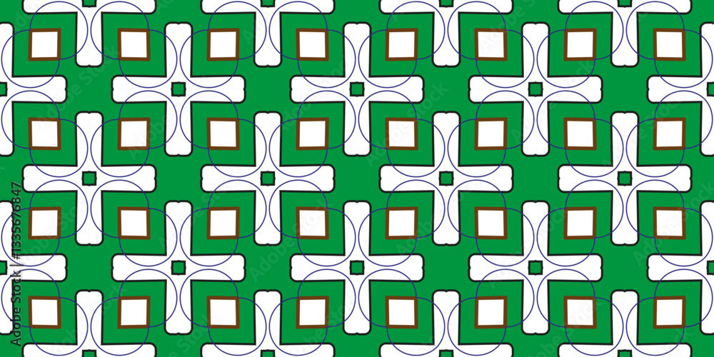 Aufkleber seamless pattern. vector abstract geometric tech background.