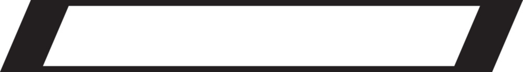 Obraz premium simple border rectangle text box