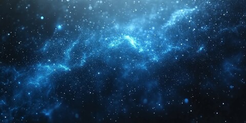 Naklejka premium An awe inspiring depiction of a mesmerizing celestial nebula