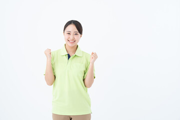 若い介護福祉士の女性