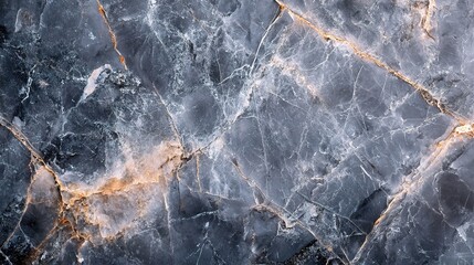 Ethereal Marble Veins: Capture the luxury of nature's artistry, with a captivating macro shot of cool-toned marble, its intricate veining pattern exuding elegance and timeless beauty.
