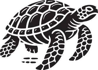 turtle vector, turtle logo silhouette vector, turtle vector illustration