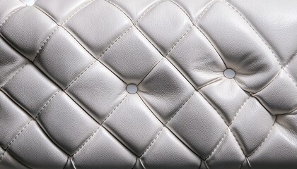 Fototapeta premium white leather texture used as luxury classic background