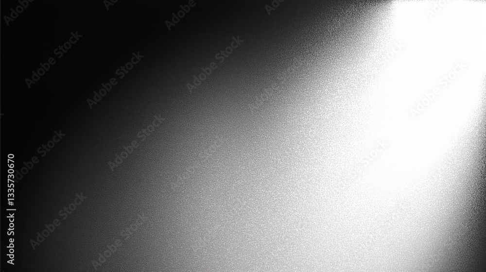 Aufkleber high-resolution black and white gradient background with light gray tones, subtle noise texture, and