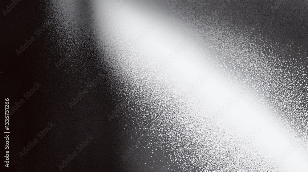 Aufkleber High-resolution black and white gradient background with light gray tones, subtle noise texture, and high contrast. High-definition abstract background with high-key lighting, sharp details, and soft 