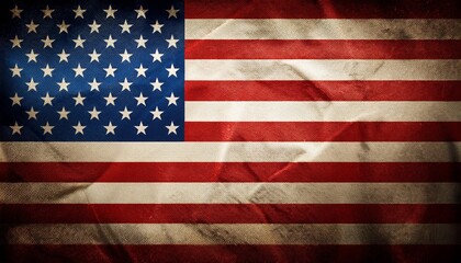 Fototapeta premium grunge american flag background