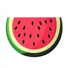 Juicy Watermelon Slice A Vibrant Summer Treat, Perfect for Refreshing Days and Delicious Snacks