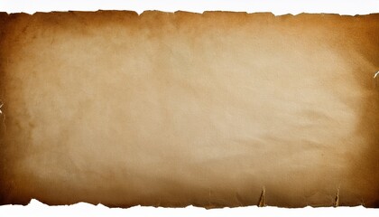 large vintage paper texture with transparent background