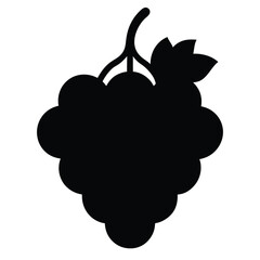 vector illustration of grapes