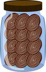 Kuping Gajah Cookies Illustration