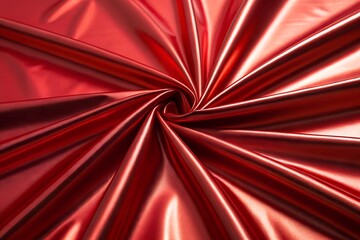 Red metallic foil texture with a polished and glossy finish