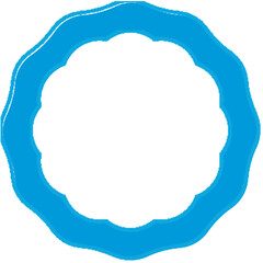 abstract art concept decoration blue background