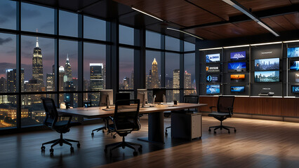 Professional Newsroom with a Welcoming Touch