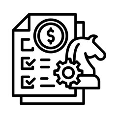 Financial Plan Icon