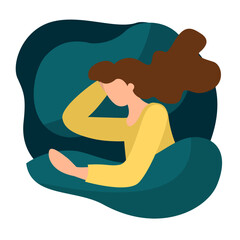 woman sleeping peacefully in bed