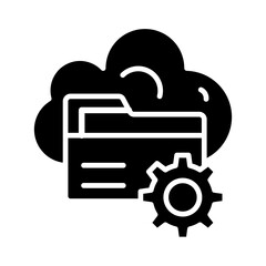 Cloud Management Icon