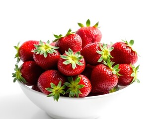 Bowl of Fresh Strawberries