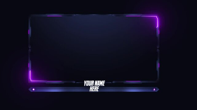Animated Webcam/ Facecam Overlay 