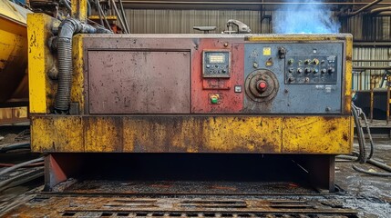 Industrial Equipment in Factory