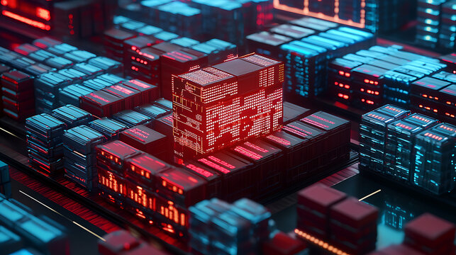 Dynamic data processing event in futuristic cityscape digital environment aerial view technology concept