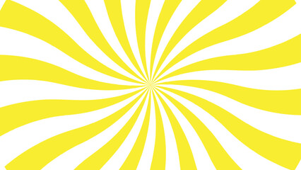 Abstract explosion with Sun ray radial beam sunrise or sunset light retro design. Vintage sunrays swirl sun beam vector banner design and comic burst. Funky ray elements, circle motifs, reminiscent of