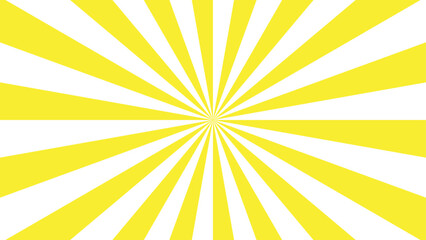 Fototapeta premium Abstract explosion with Sun ray radial beam sunrise or sunset light retro design. Vintage sunrays swirl sun beam vector banner design and comic burst. Funky ray elements, circle motifs, reminiscent of