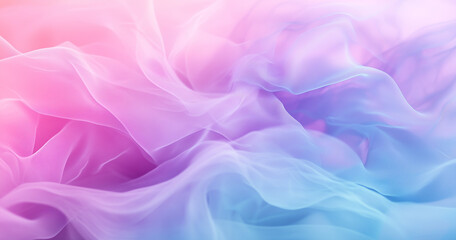 Pastel tone purple pink blue gradient defocused abstract photo smooth lines pantone color background