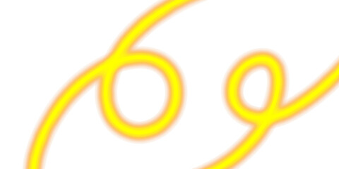 Glowing abstract neon light lines with a golden hue on a dark background. Modern and futuristic design for digital backgrounds, wallpapers, or creative visual projects. High contrast and dynamic energ