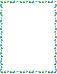 Fototapeta premium earth day frame 