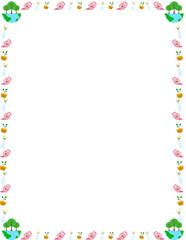 earth day frame
