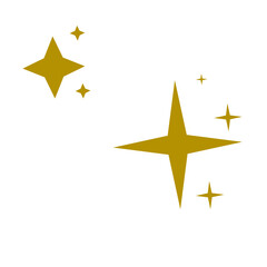 Collection of Sparkle and Twinkle Star Icons in Various Styles