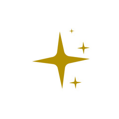 Collection of Sparkle and Twinkle Star Icons in Various Styles