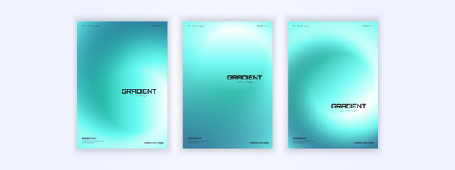 Abstract gradient cover background for poster cover, report cover, book cover